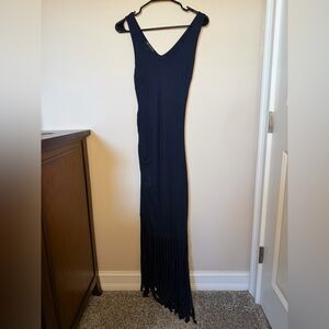 INC International Concepts Navy Maxi Dress